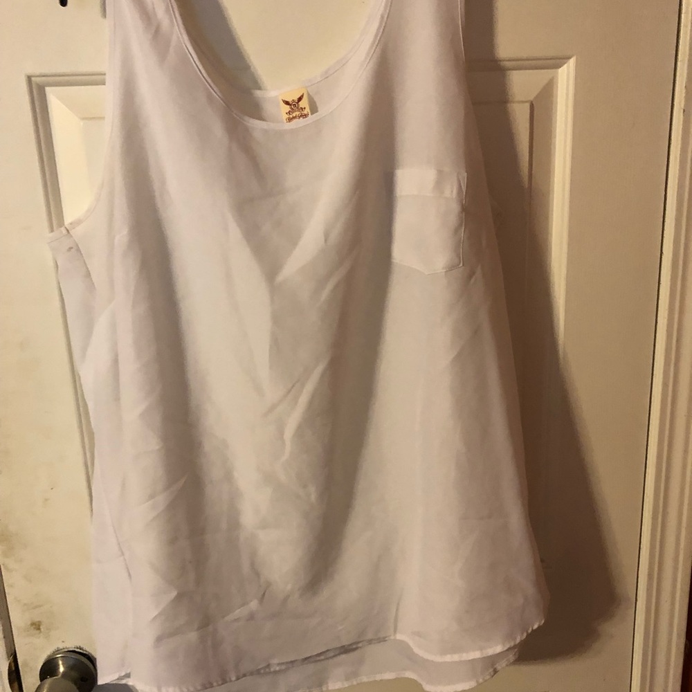 White tank top